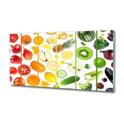 Schilderij op glas Fruit en groenten
