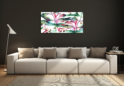 Schilderij op glas Kamperfoelie