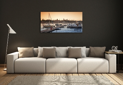 Foto schilderij op glas Szczecin, Polen