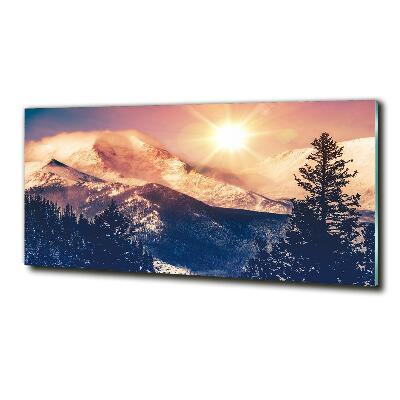 Foto obraz szkło hartowane Góry Kolorado