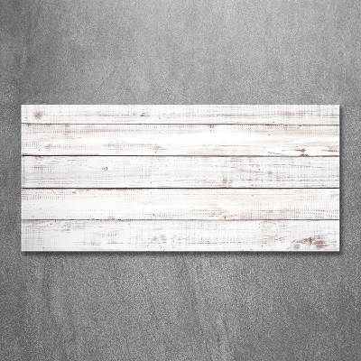 Schilderij glas Houten muur