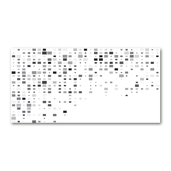 Foto schilderij op glas Abstracte vierkanten