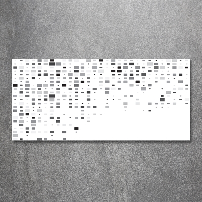 Foto schilderij op glas Abstracte vierkanten