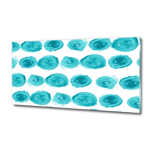 Glazen schilderij Stippen