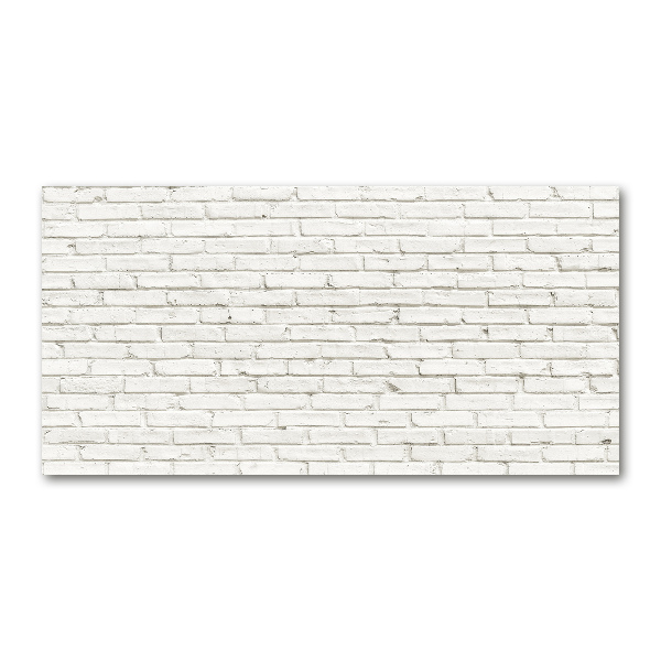 Schilderij glas Bakstenen muur