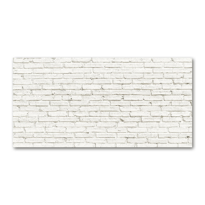 Schilderij glas Bakstenen muur