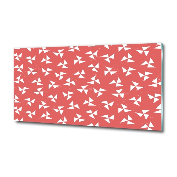 Foto schilderij op glas Geometrische achtergrond