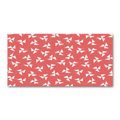 Foto schilderij op glas Geometrische achtergrond