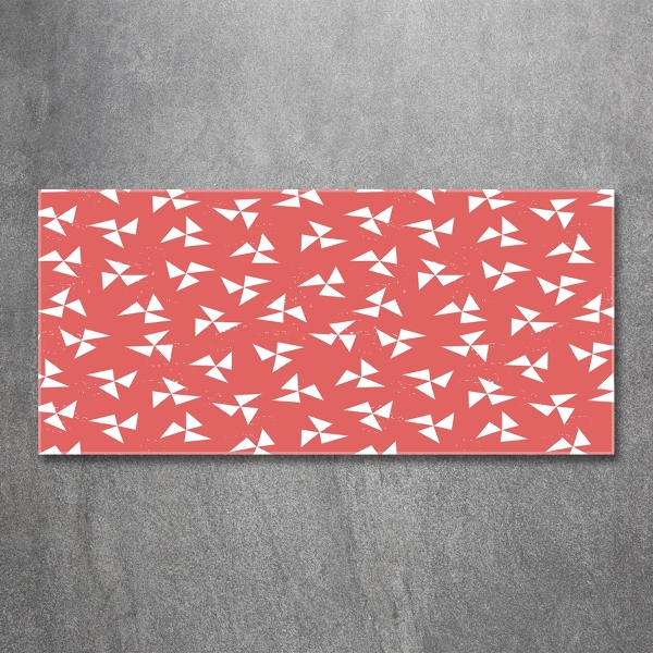 Foto schilderij op glas Geometrische achtergrond