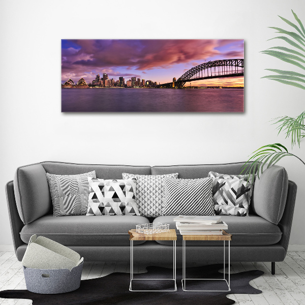Foto schilderij op glas Sydney Bridge