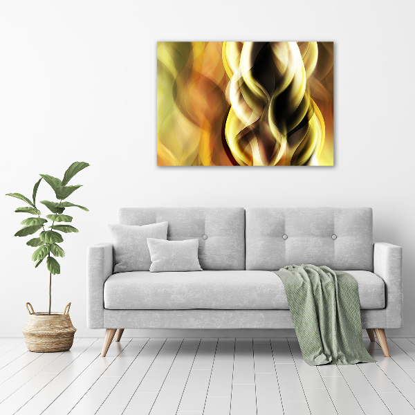 Glazen schilderij Gouden licht