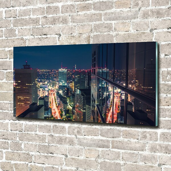 Schilderij op glas Tokio, Japan
