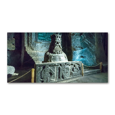 Schilderij op glas Zoutmijn