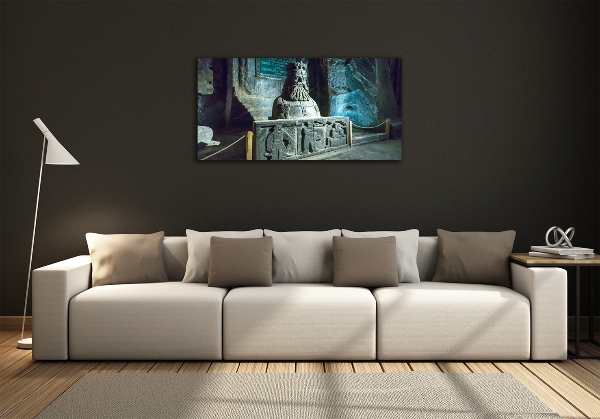 Schilderij op glas Zoutmijn