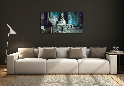 Schilderij op glas Zoutmijn