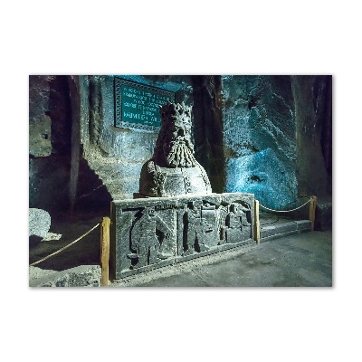 Schilderij op glas Zoutmijn