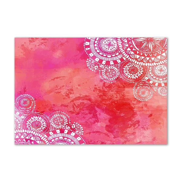 Schilderij op glas Ornamenten