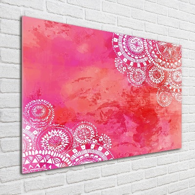 Schilderij op glas Ornamenten