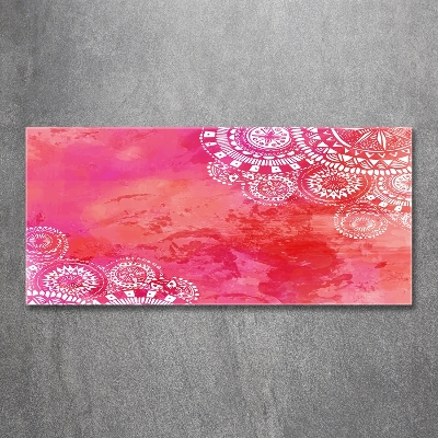 Schilderij op glas Ornamenten