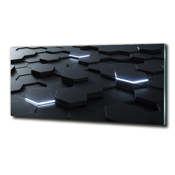 Schilderij glas Abstractie