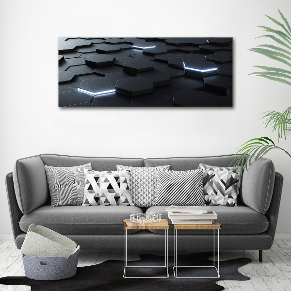 Schilderij glas Abstractie