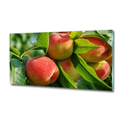 Foto obraz szkło hartowane Brzoskwinie