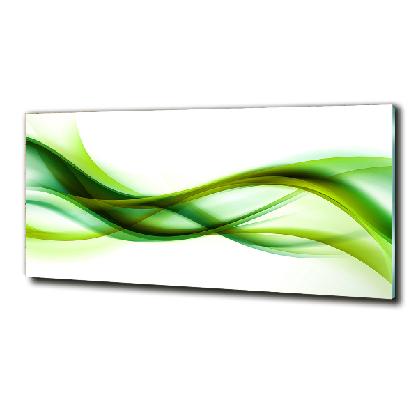 Glazen schilderij Abstracte golven