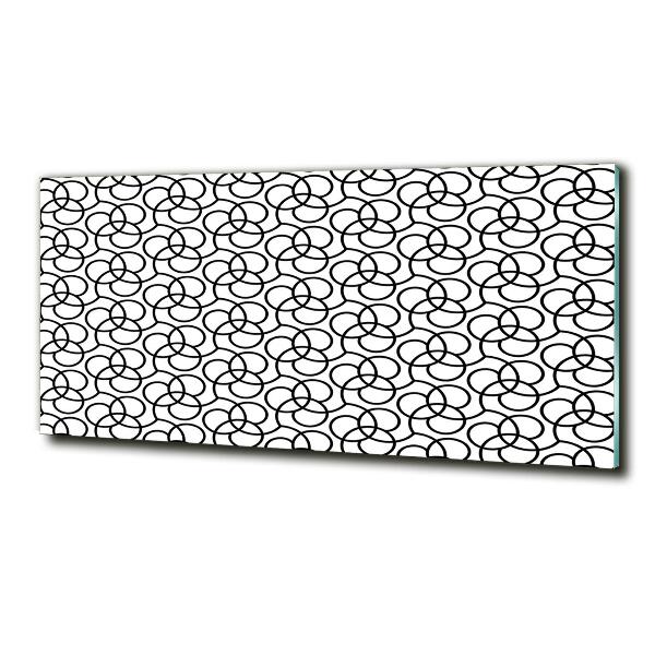 Glazen schilderij Geometrische achtergrond