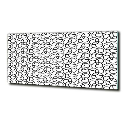 Glazen schilderij Geometrische achtergrond