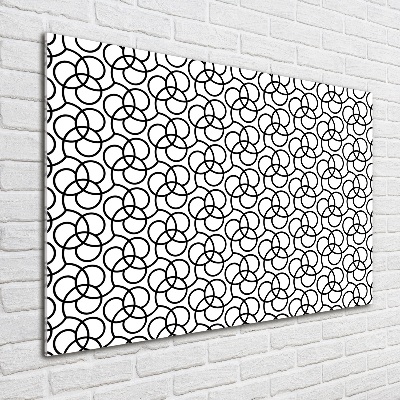 Glazen schilderij Geometrische achtergrond