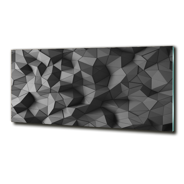 Schilderij glas Abstracte 3D-achtergrond