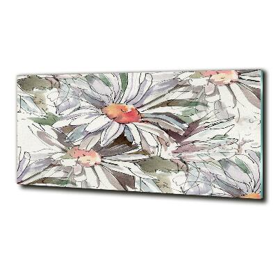 Glazen schilderij Kamille