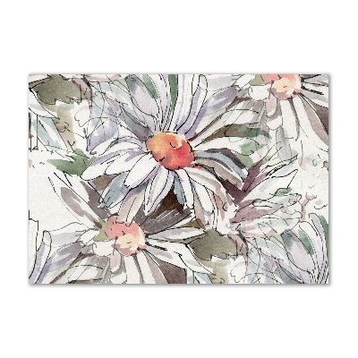 Glazen schilderij Kamille