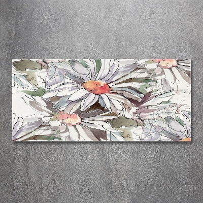 Glazen schilderij Kamille