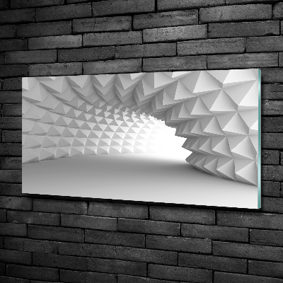 Glazen schilderij Abstracte tunnel