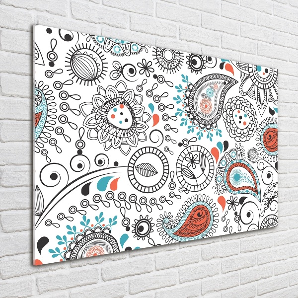 Glazen schilderij Ornamenten