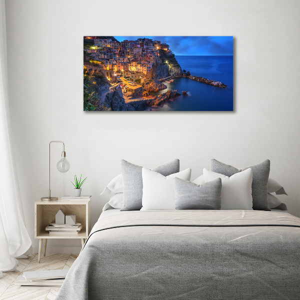 Schilderij op glas Manarola Italië