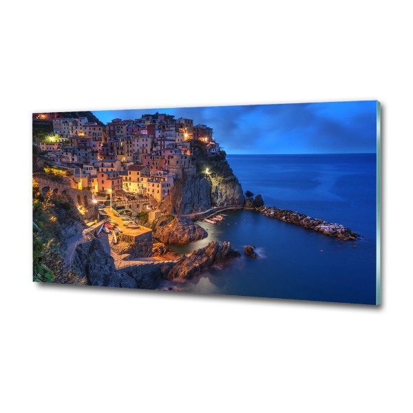 Schilderij op glas Manarola Italië