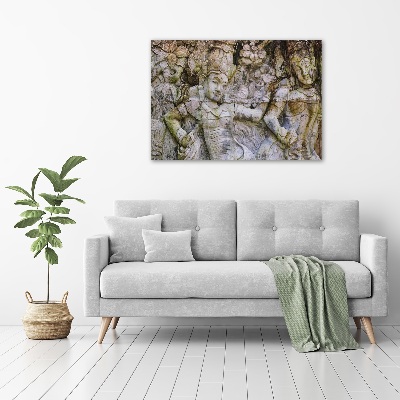 Schilderij glas Stenen sculptuur