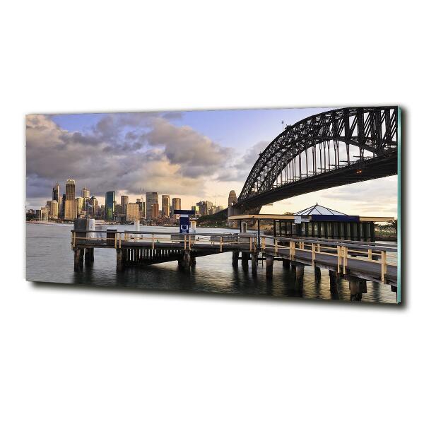 Glazen schilderij Sydney Bridge