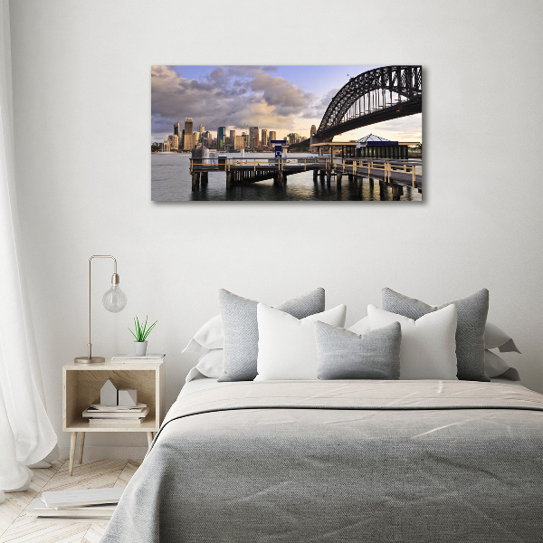 Glazen schilderij Sydney Bridge