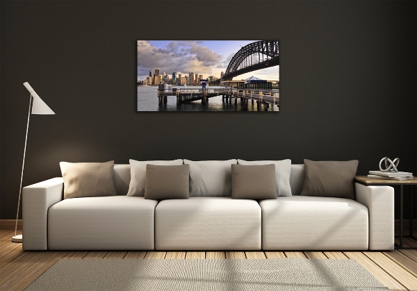 Glazen schilderij Sydney Bridge