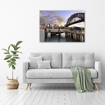 Glazen schilderij Sydney Bridge