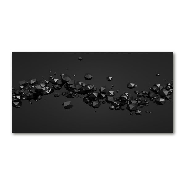 Foto schilderij op glas 3D-abstractie