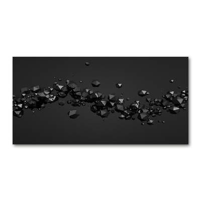 Foto schilderij op glas 3D-abstractie