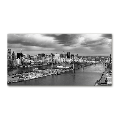 Schilderij glas New York