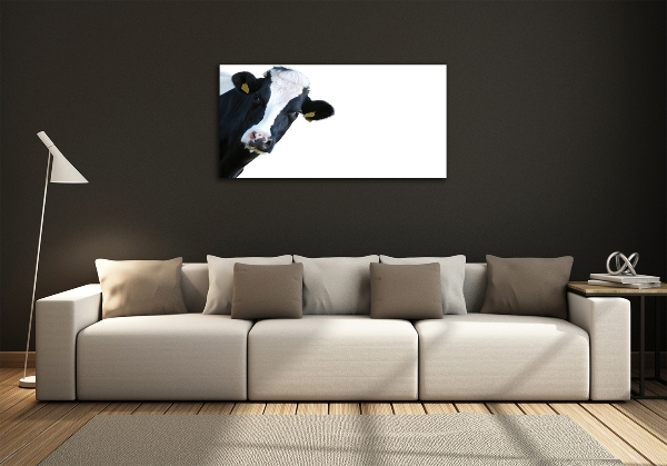 Glazen schilderij Koe