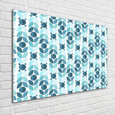 Schilderij glas Geometrische achtergrond