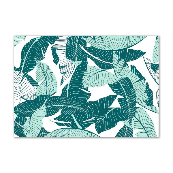 Glazen schilderij Palmbomen