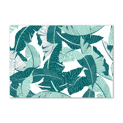 Glazen schilderij Palmbomen